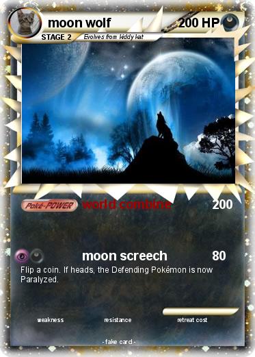 Pokemon moon wolf