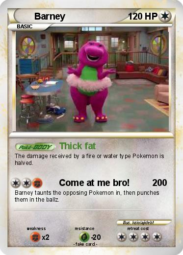Pokemon Barney