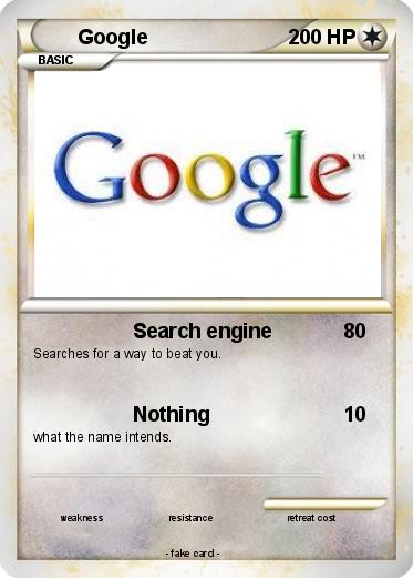 Pokemon Google