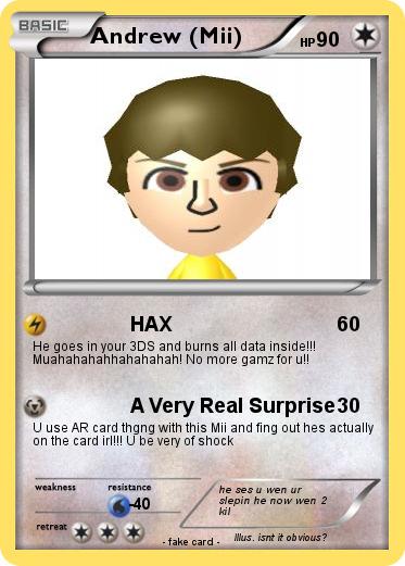 Pokemon Andrew (Mii)