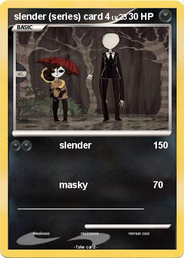 Pokemon slender (series) card 4