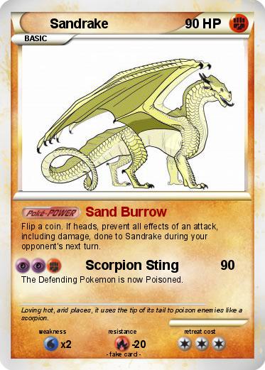 Pokemon Sandrake