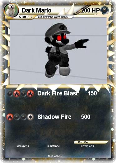 Pokemon Dark Mario