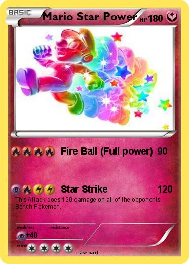 Pokemon Mario Star Power