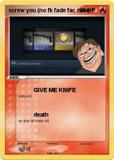 Pokemon screw you (no fk fade fac new)