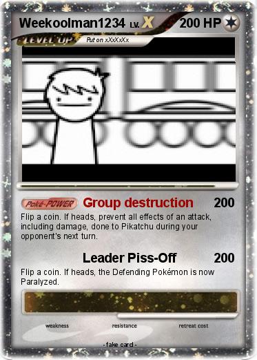 Pokemon Weekoolman1234