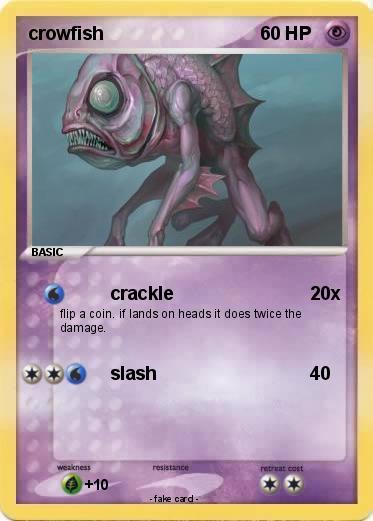 Pokemon crowfish