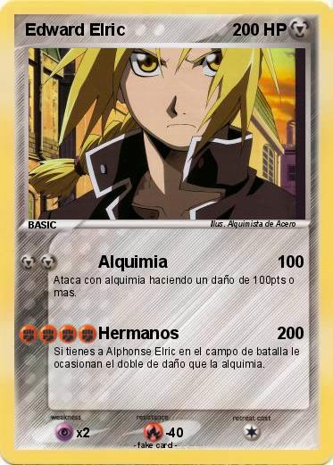 Pokemon Edward Elric