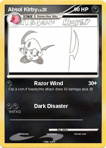Pokemon Absol Kirby