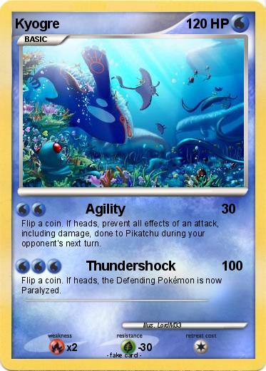 Pokemon Kyogre