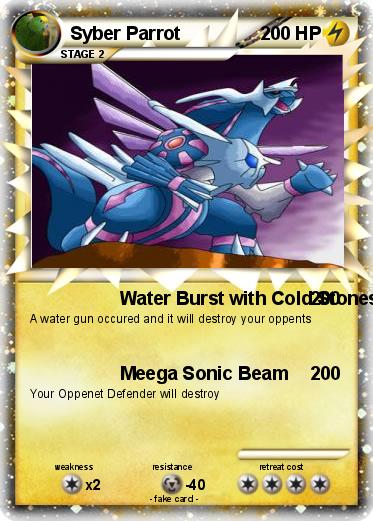 Pokemon Syber Parrot