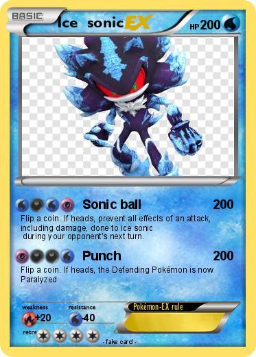 Pokemon Ice  sonic