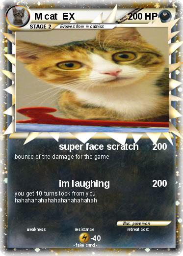 Pokemon M cat  EX