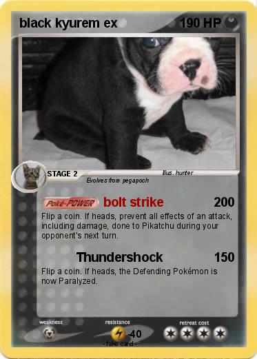 Pokemon black kyurem ex