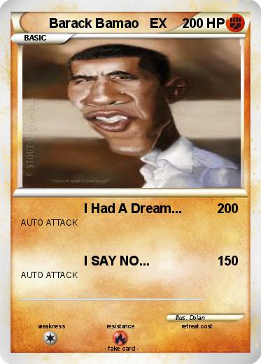 Pokemon Barack Bamao   EX