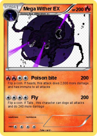 Pokemon Mega Wither EX