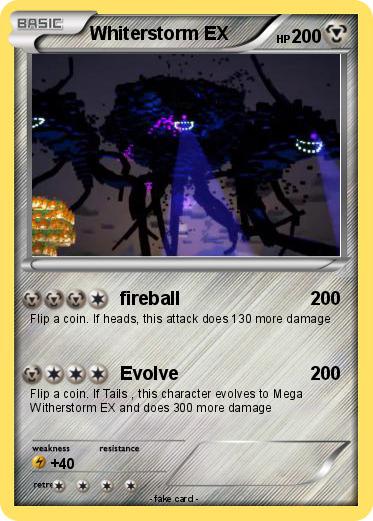 Pokemon Whiterstorm EX
