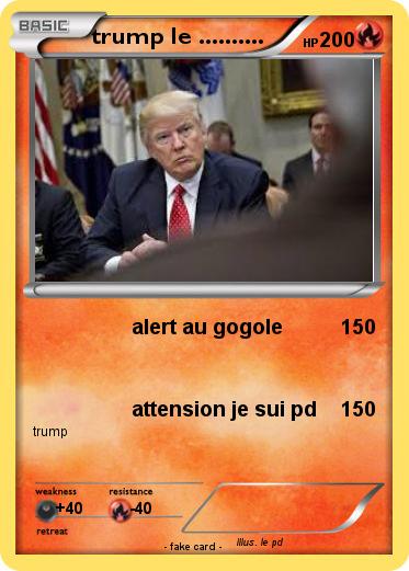 Pokemon trump le ..........