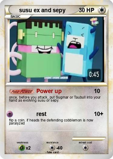 Pokemon susu ex and sepy