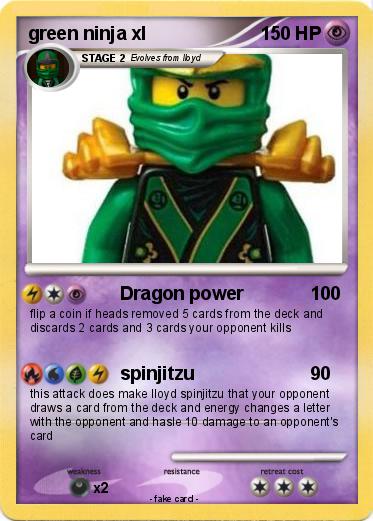 Pokemon green ninja xl