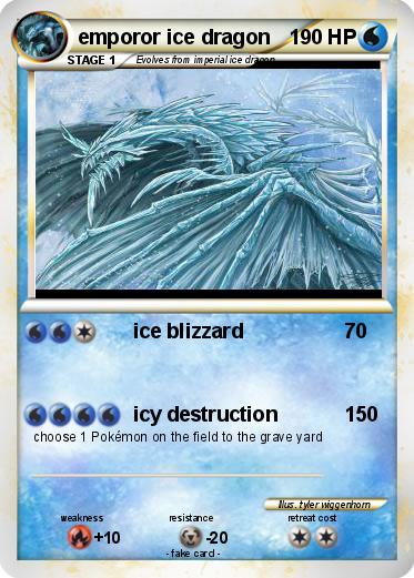 Pokemon emporor ice dragon