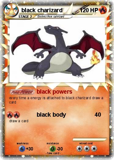 Pokemon black charizard