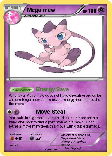 Pokemon Mega mew