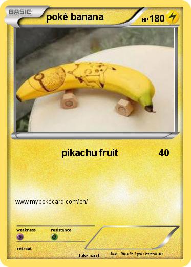 Pokemon poké banana
