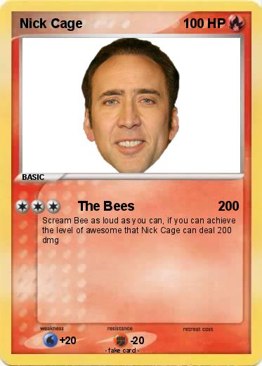 Pokemon Nick Cage