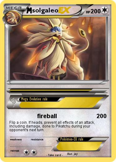 Pokemon solgaleo