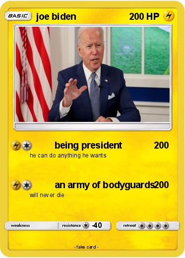 Pokemon joe biden