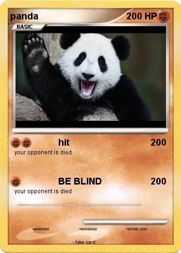 Pokemon panda