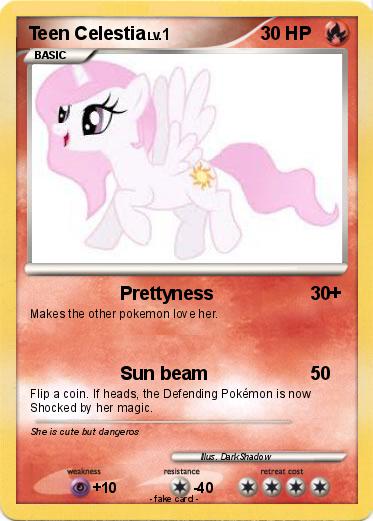 Pokemon Teen Celestia