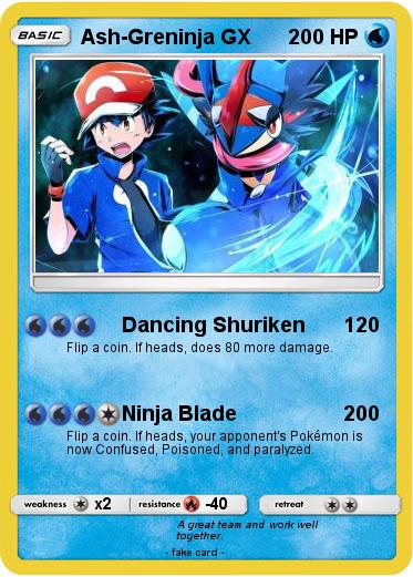 Pokemon Ash-Greninja GX