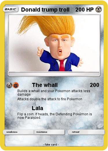 Pokemon Donald trump troll
