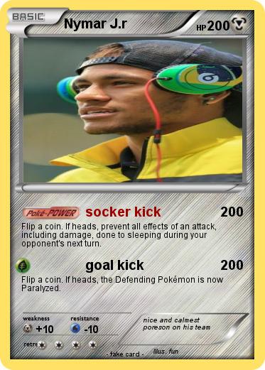 Pokemon Nymar J.r