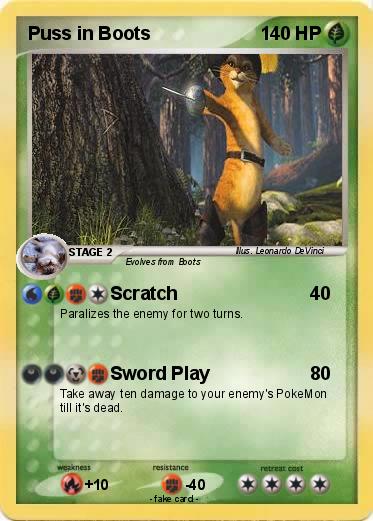 Pokemon Puss in Boots