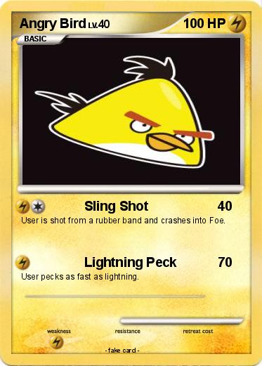 Pokemon Angry Bird