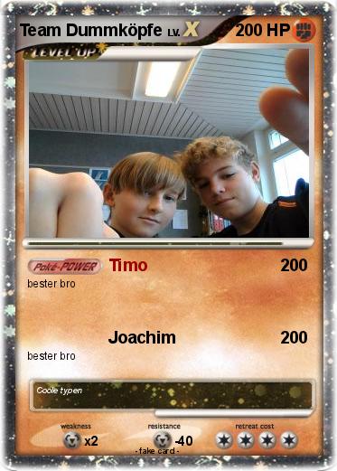 Pokemon Team Dummköpfe