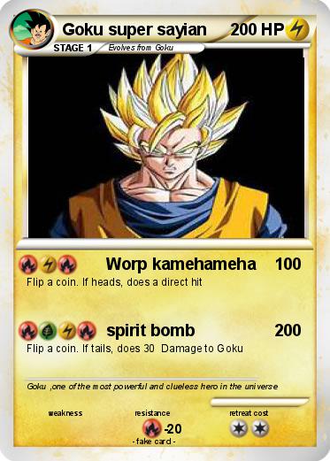 Pokemon Goku super sayian
