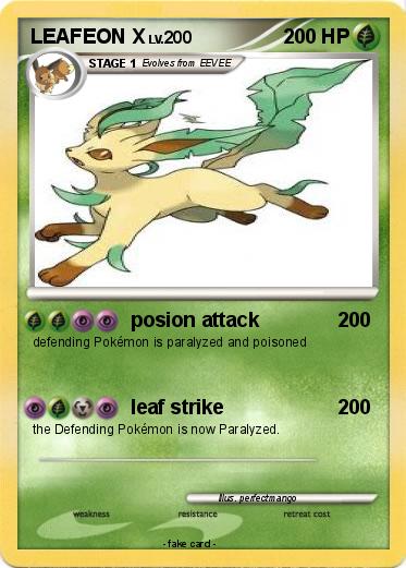 Pokemon LEAFEON X