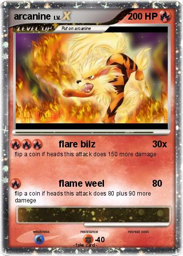 Pokemon arcanine
