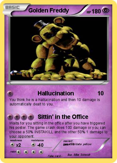 Pokemon Golden Freddy