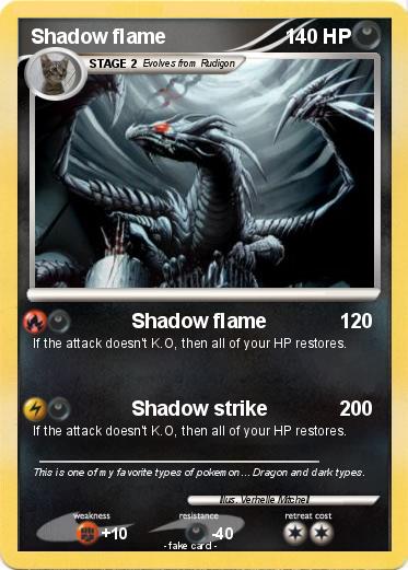 Pokemon Shadow flame