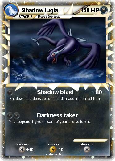 Pokemon Shadow lugia