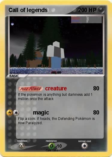 Pokemon Call of legends