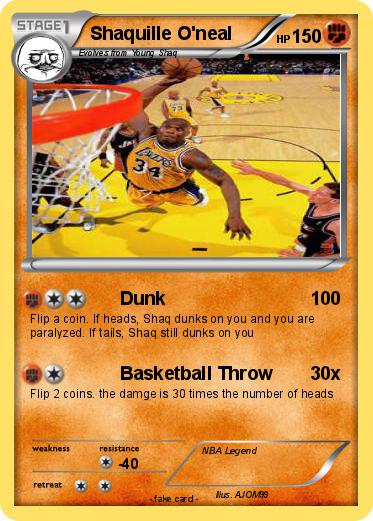 Pokemon Shaquille O'neal