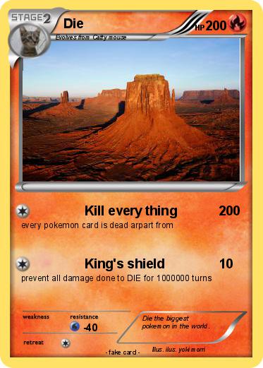 Pokemon Die