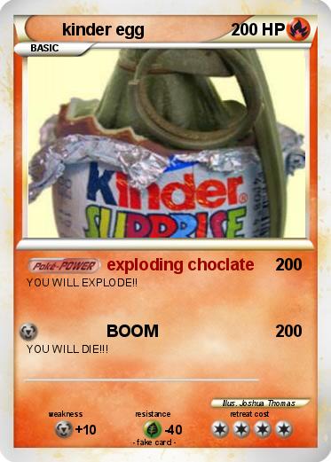 Pokemon kinder egg
