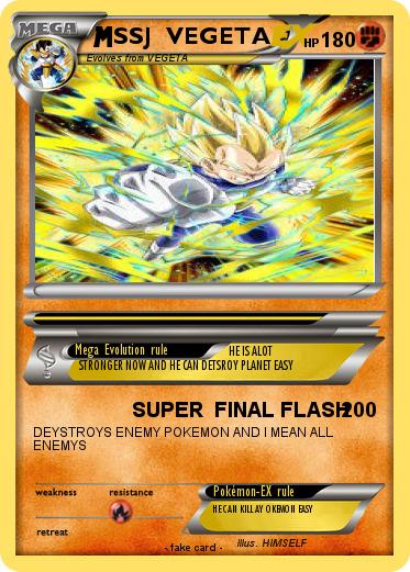 Pokemon SSJ  VEGETA